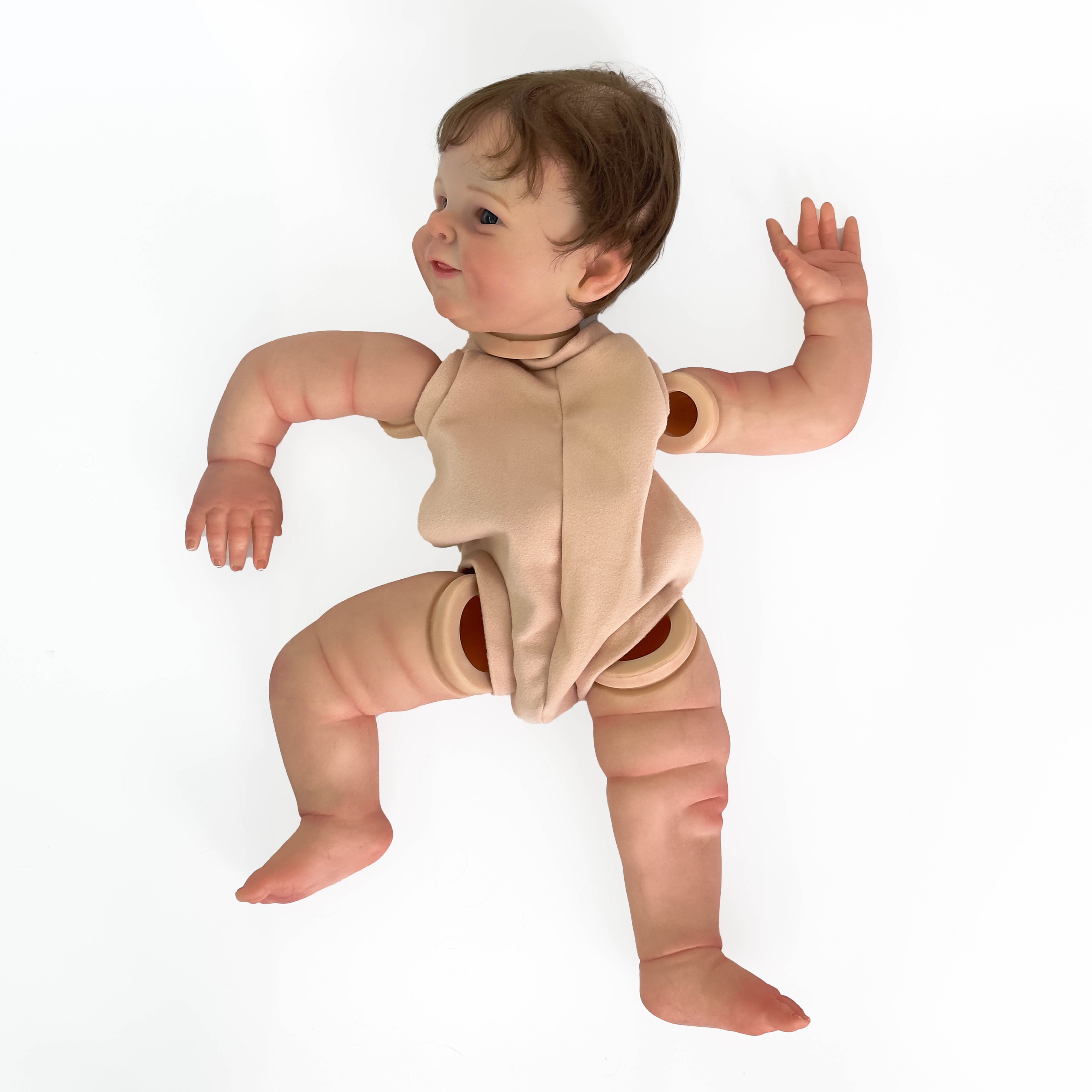 Lalka Reborn Winylowa Eugenio – 55 cm detail image 3