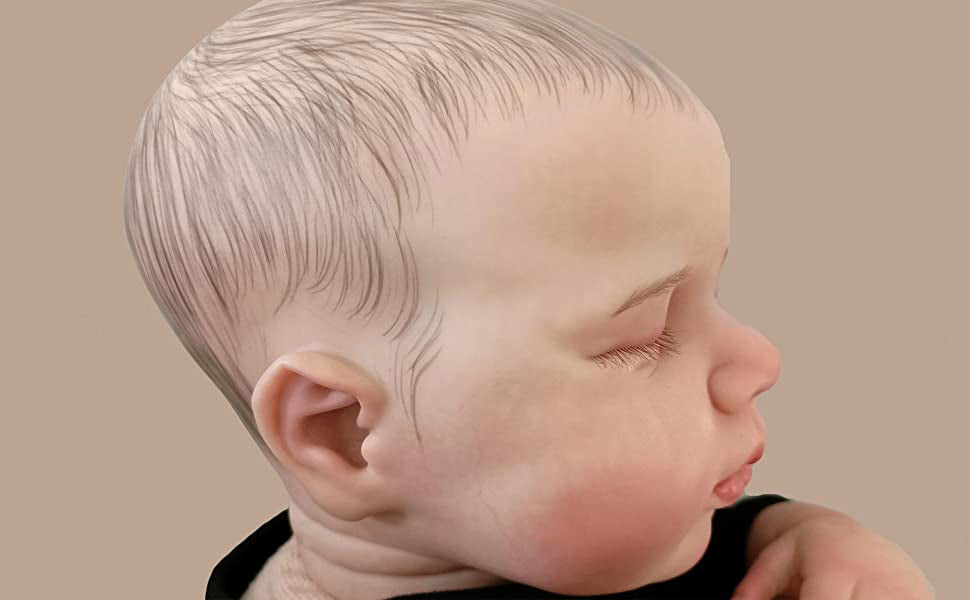 Bambola Reborn in Vinile Ane – 50 cm detail image 6