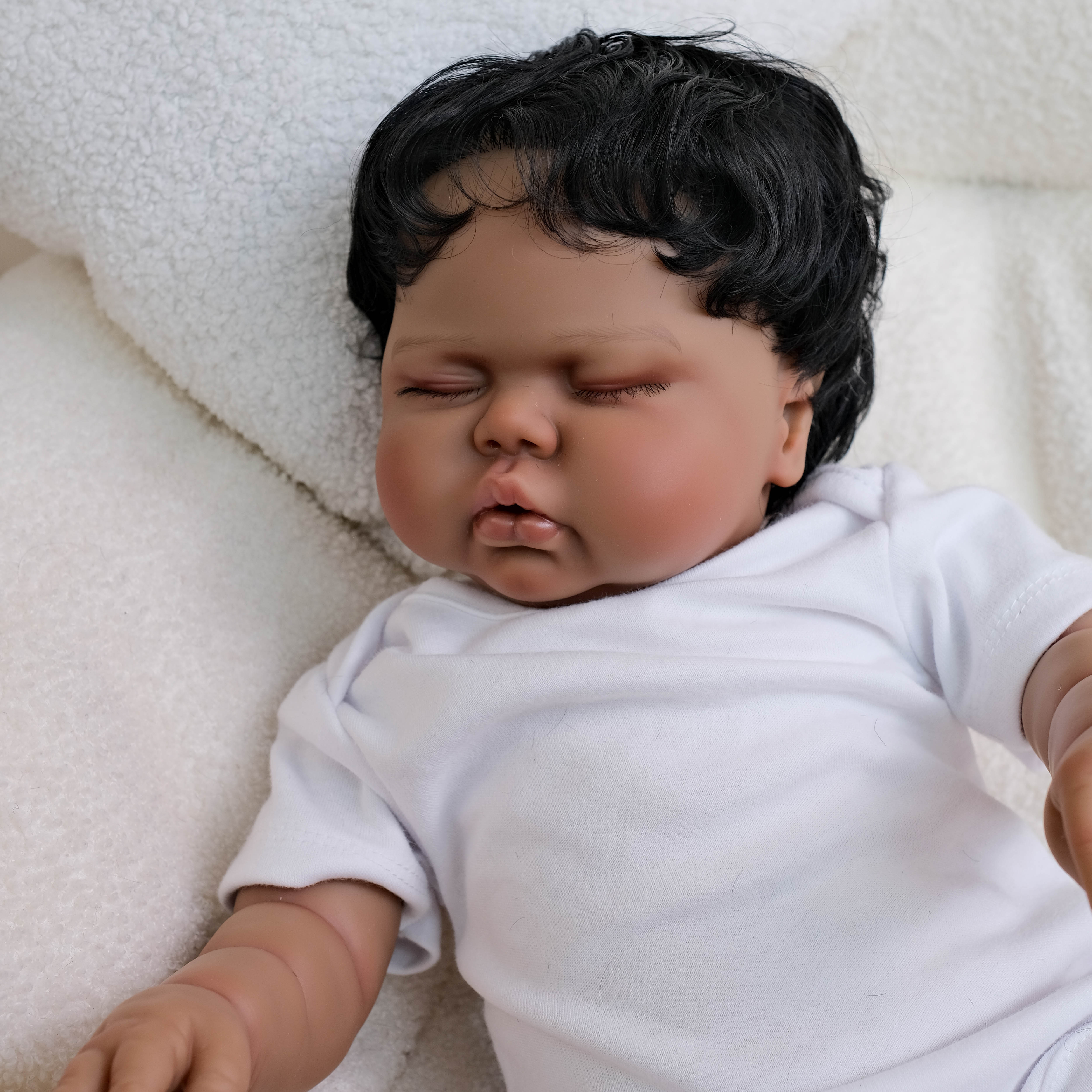 Lalka Reborn Winylowa Ariadna – 48 lub 60 cm detail image 10