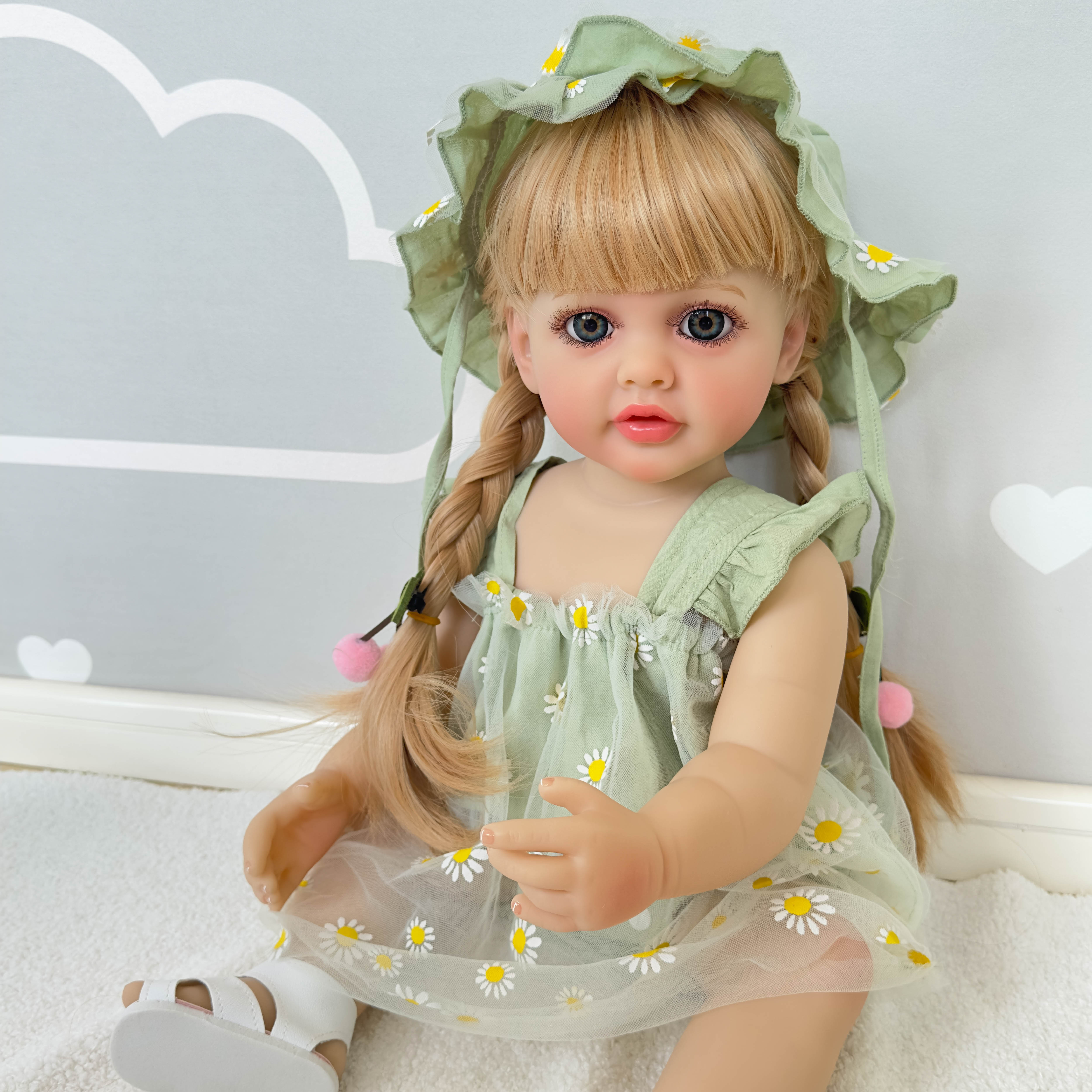 Bambola Reborn Alegría 55 cm – con Suono detail image 2