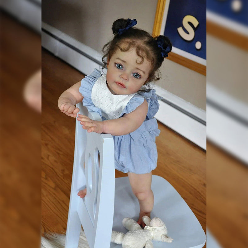 Bébé Reborn en Silicone Eugenia – 60 cm, avec Son detail image 2