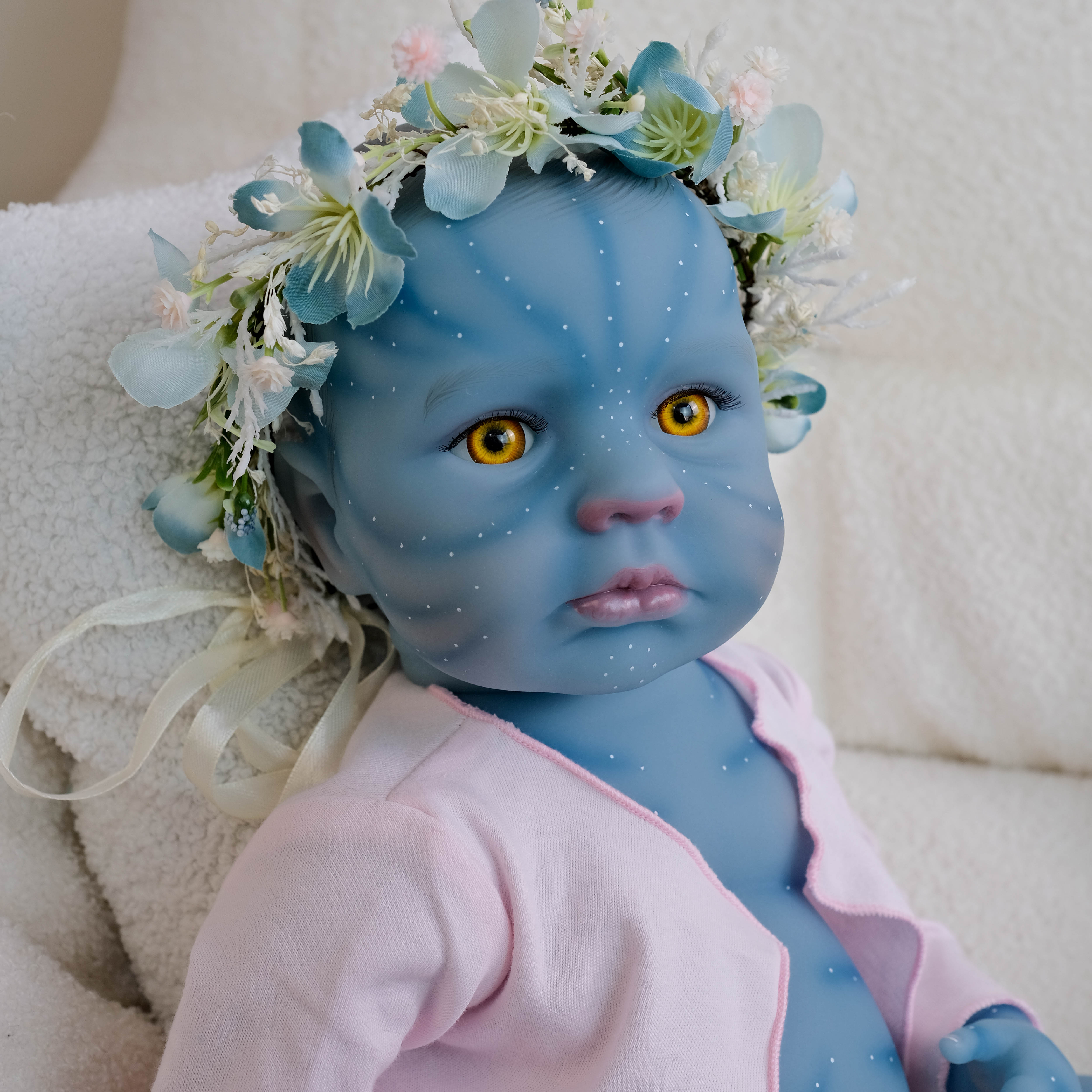 Bebé Reborn de Vinilo Ekain – 50 cm