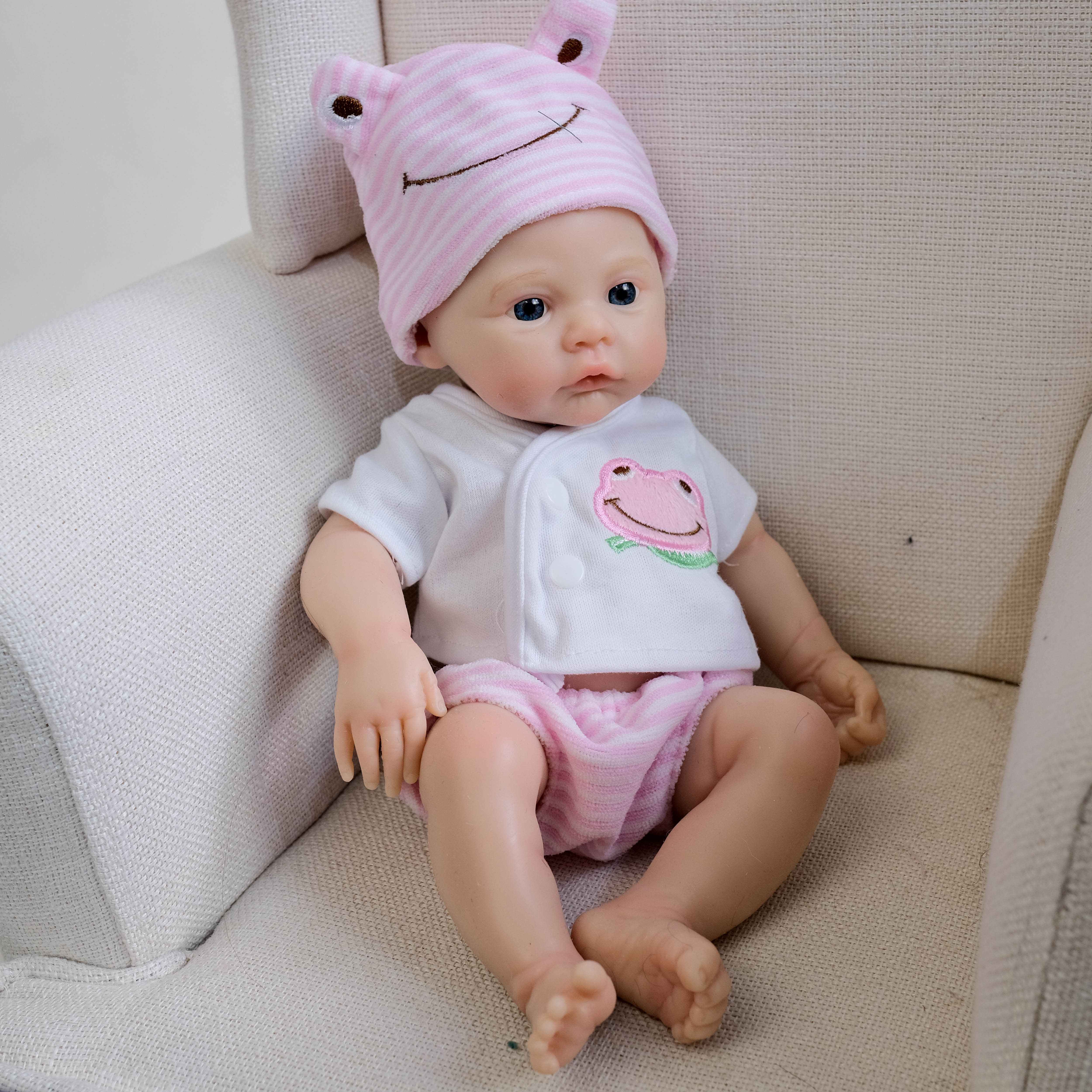 Bambola Reborn di Silicone Completa Alberto – 30 cm