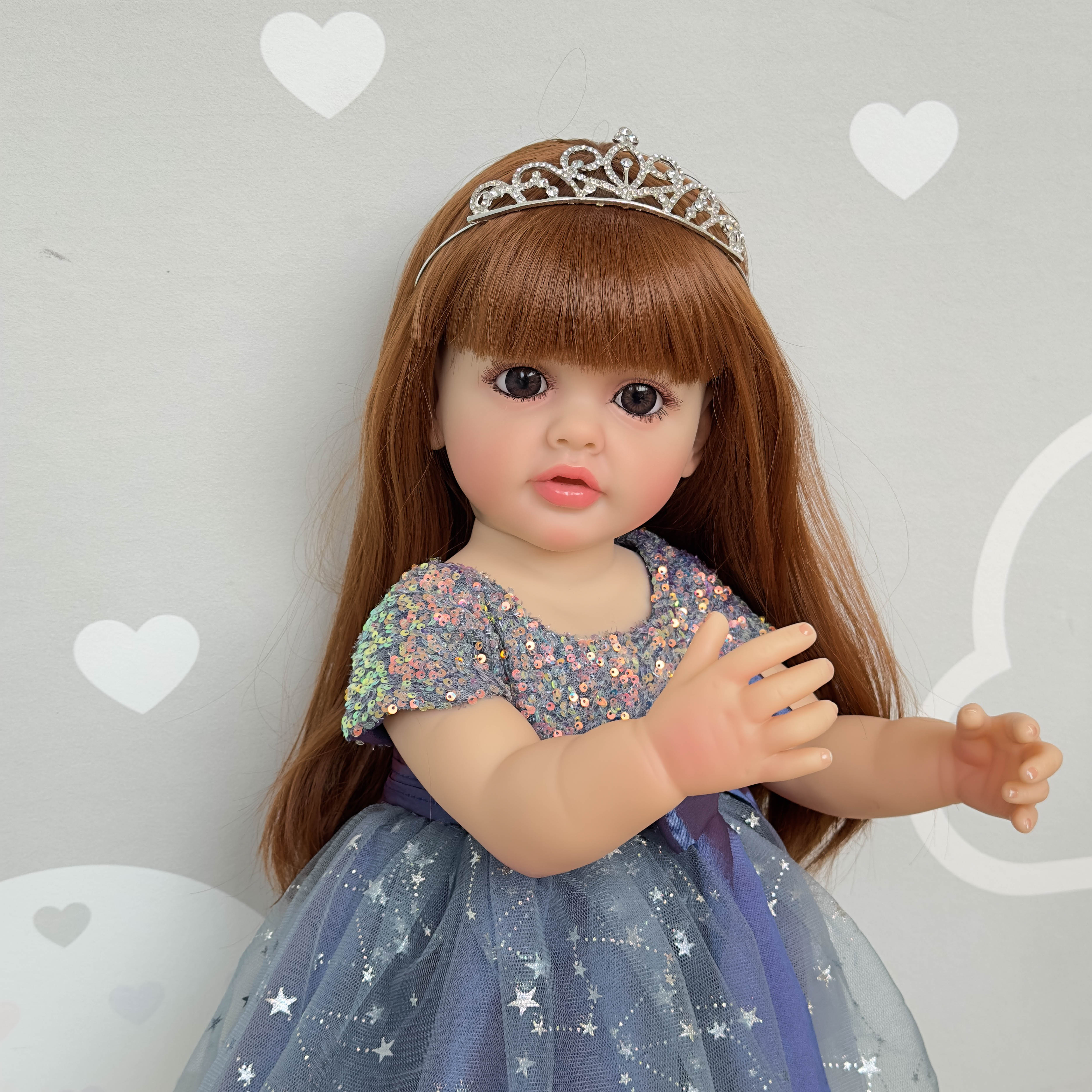 Bebé Reborn de Silicona Completa Viridiana – 55 cm, con Sonido detail image 3