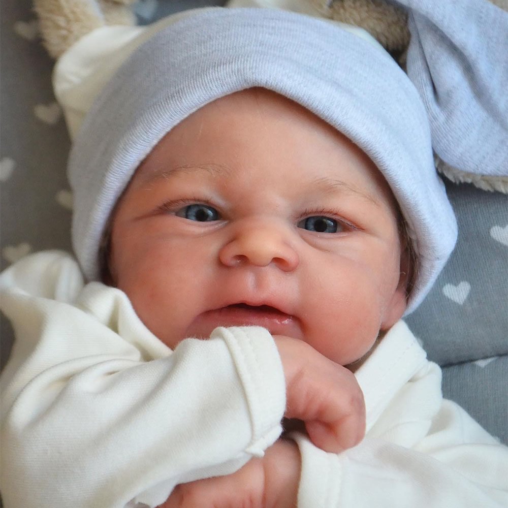 Bébé Reborn en Silicone Cinthia – 43 cm, avec Son detail image 2