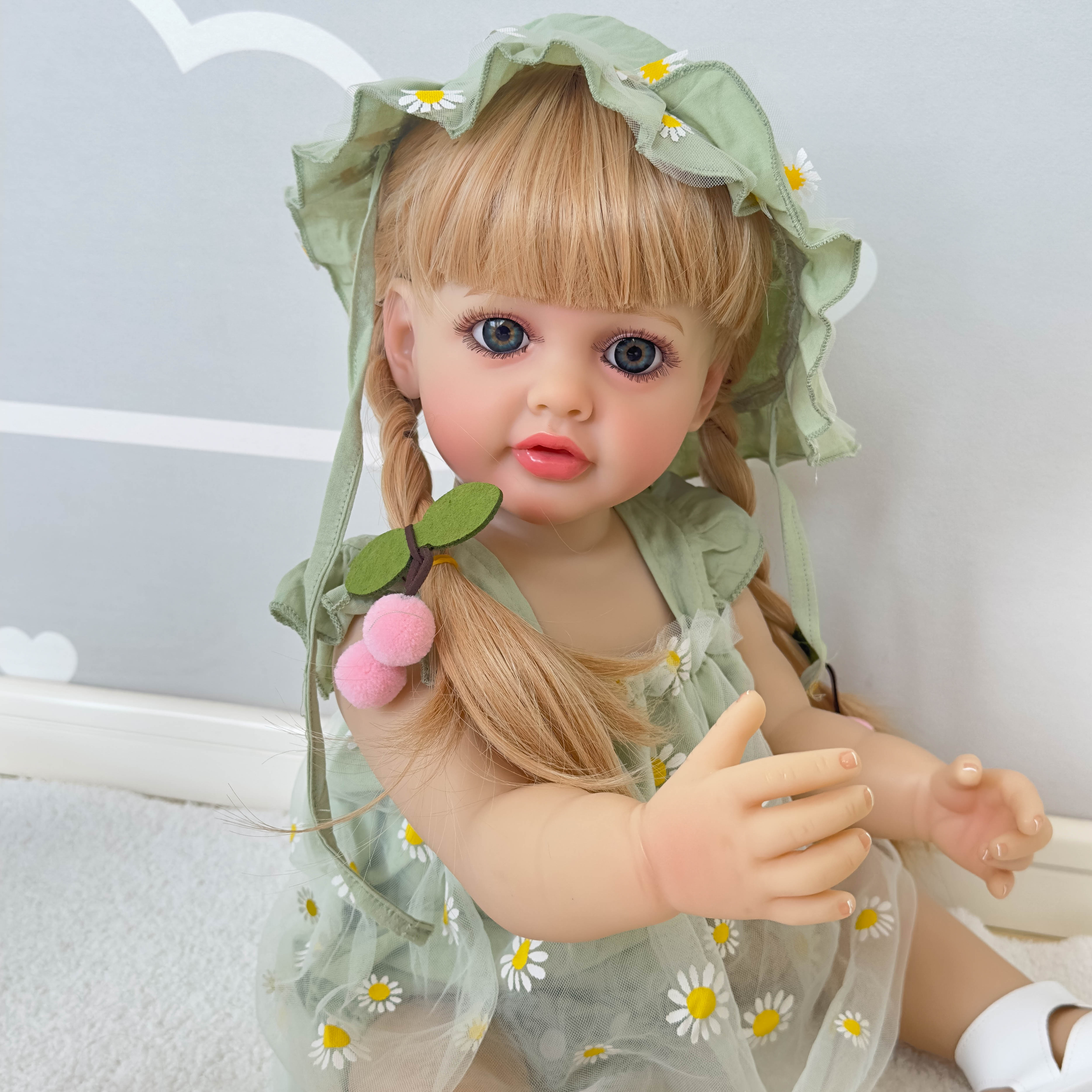 Bambola Reborn Alegría 55 cm – con Suono detail image 1