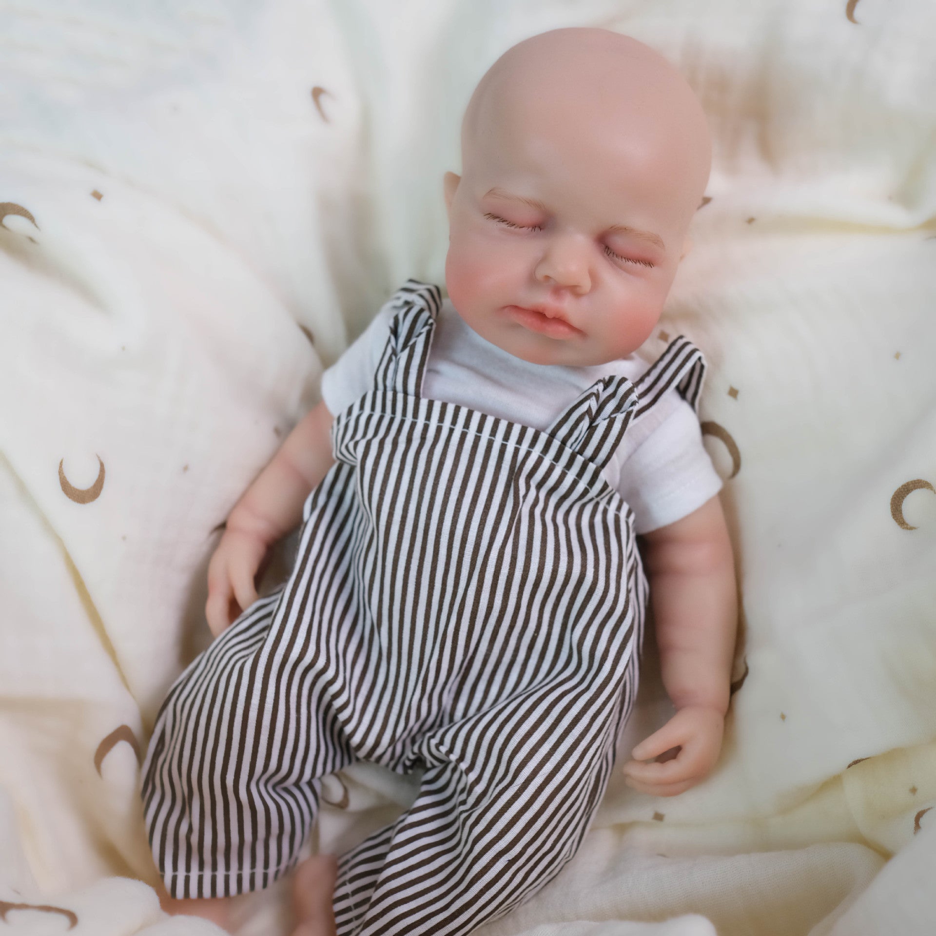 Bambola Reborn in Silicone Completa Abel – 30 cm