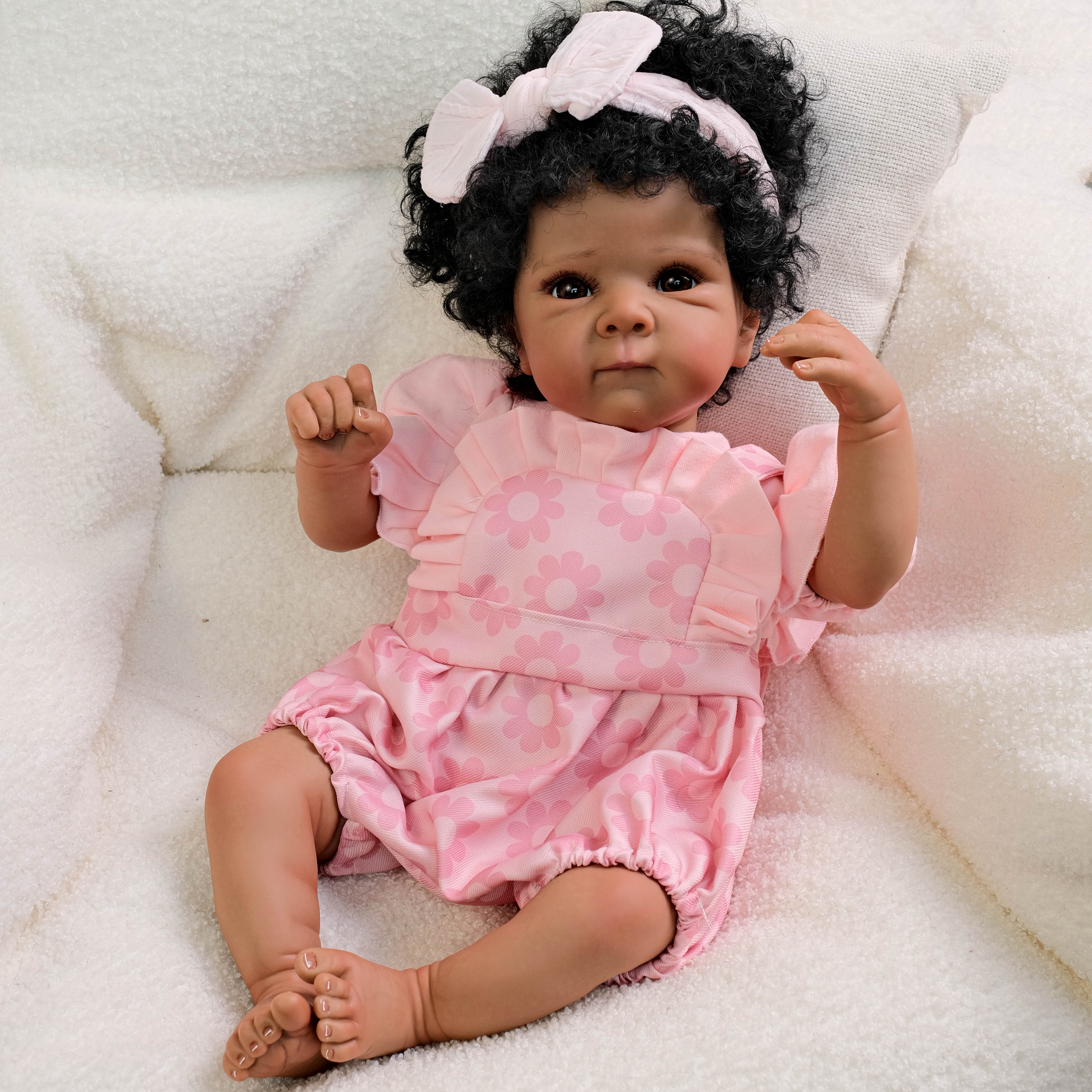 Lalka Reborn Winylowa Casimiro – 45 cm detail image 1
