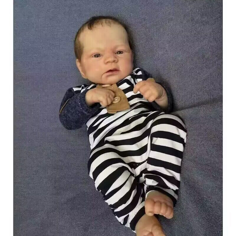 Lalka Reborn Silikonowa Eider – 43 cm, z Dźwiękiem detail image 2