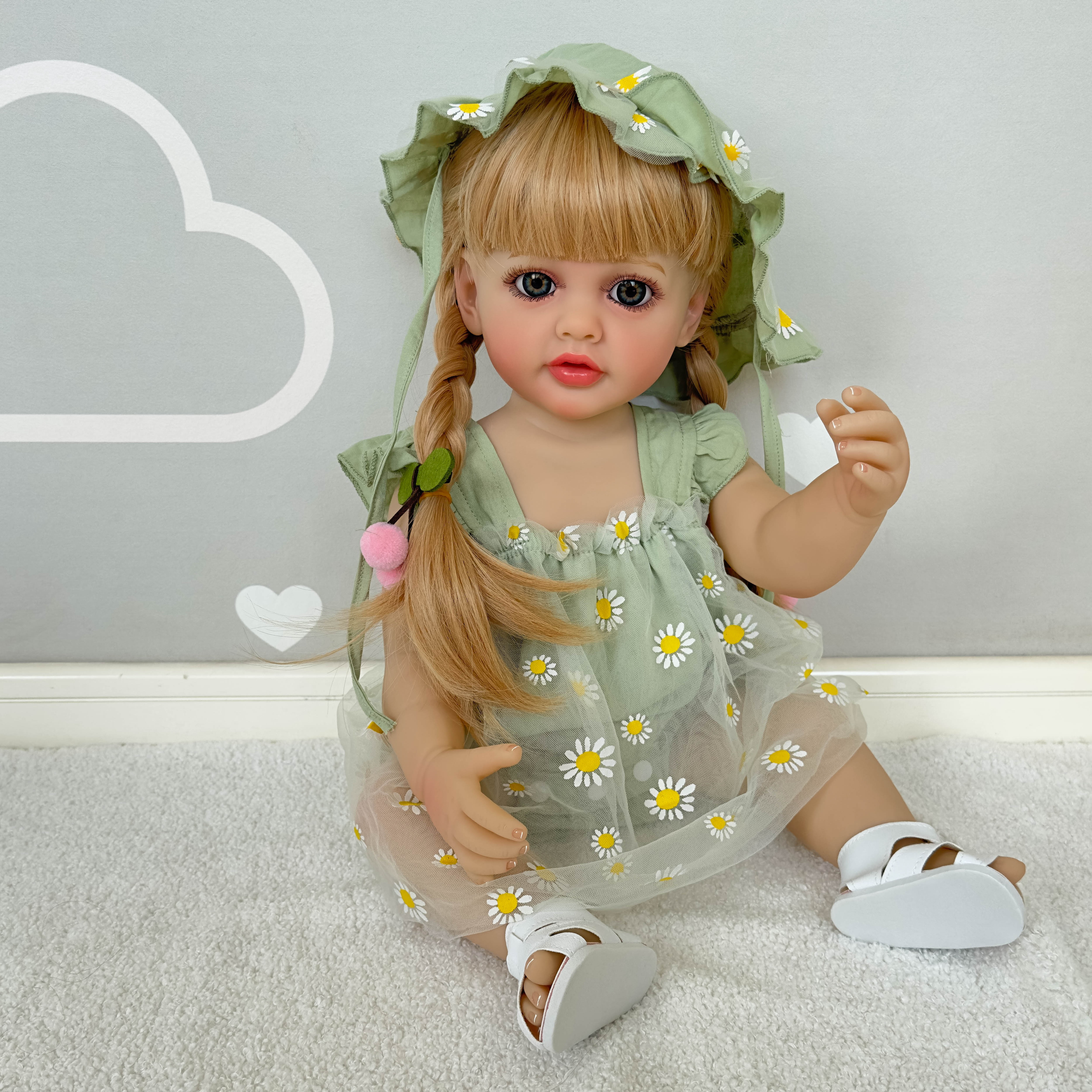 Bambola Reborn Alegría 55 cm – con Suono