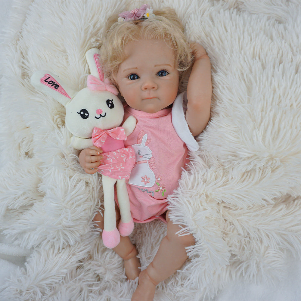 Lalka Reborn Leticia – 45 cm, z dźwiękiem