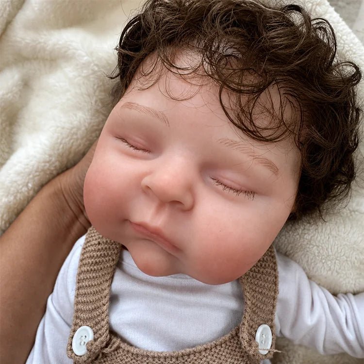 Bebé Reborn de Silicona Completa Valeria – 45 o 50 cm, Pelo Implantado