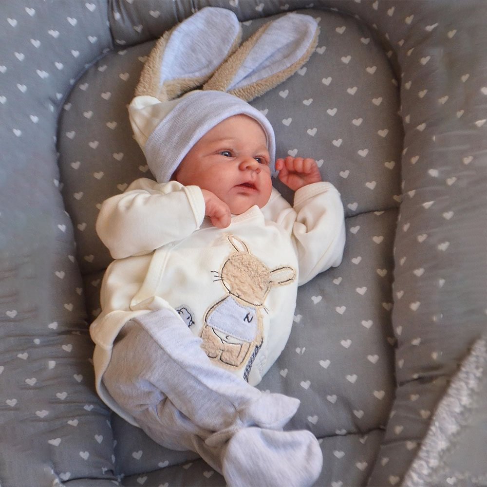Bébé Reborn en Silicone Cinthia – 43 cm, avec Son detail image 3