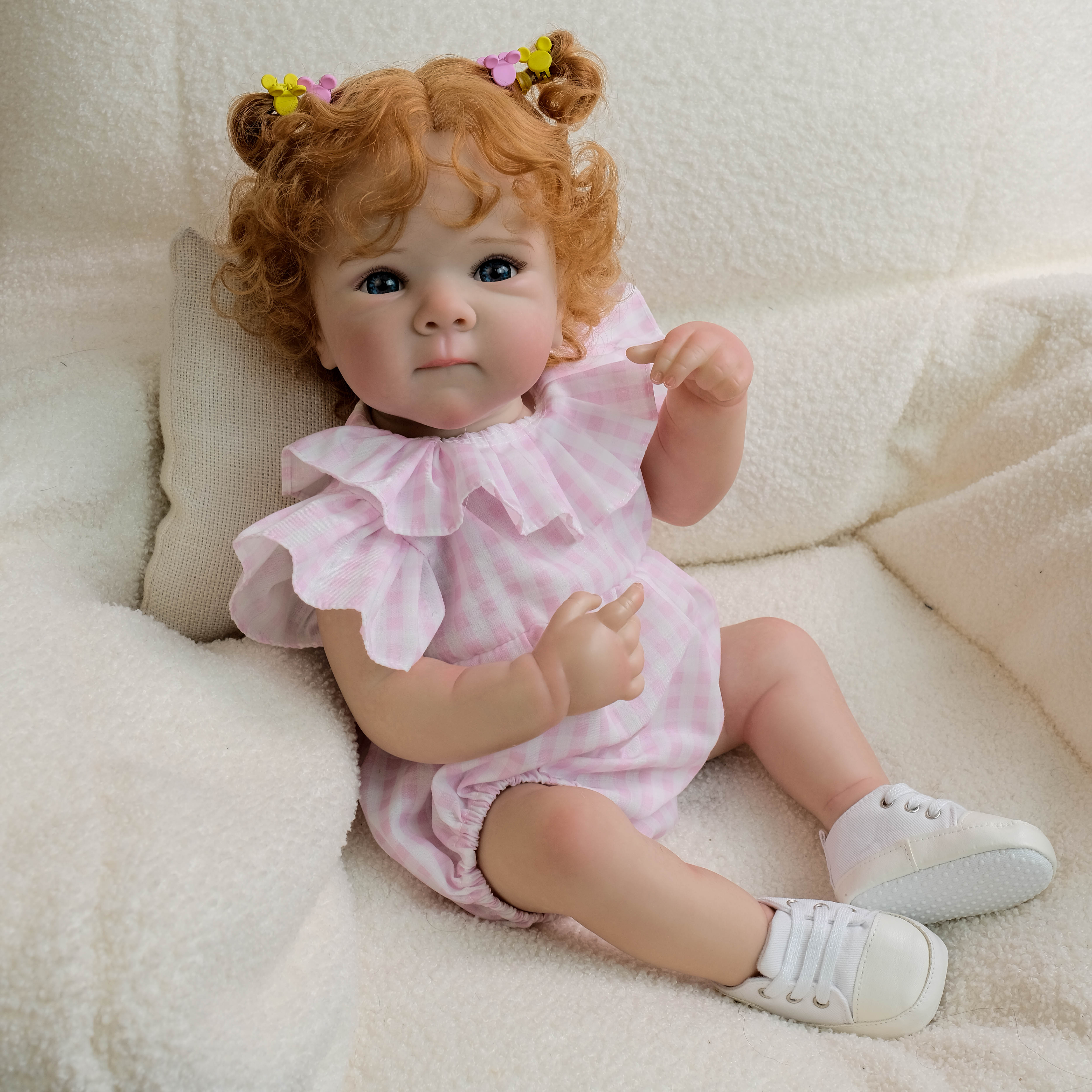 Lalka Reborn Winylowa Francisca – 45 cm detail image 3