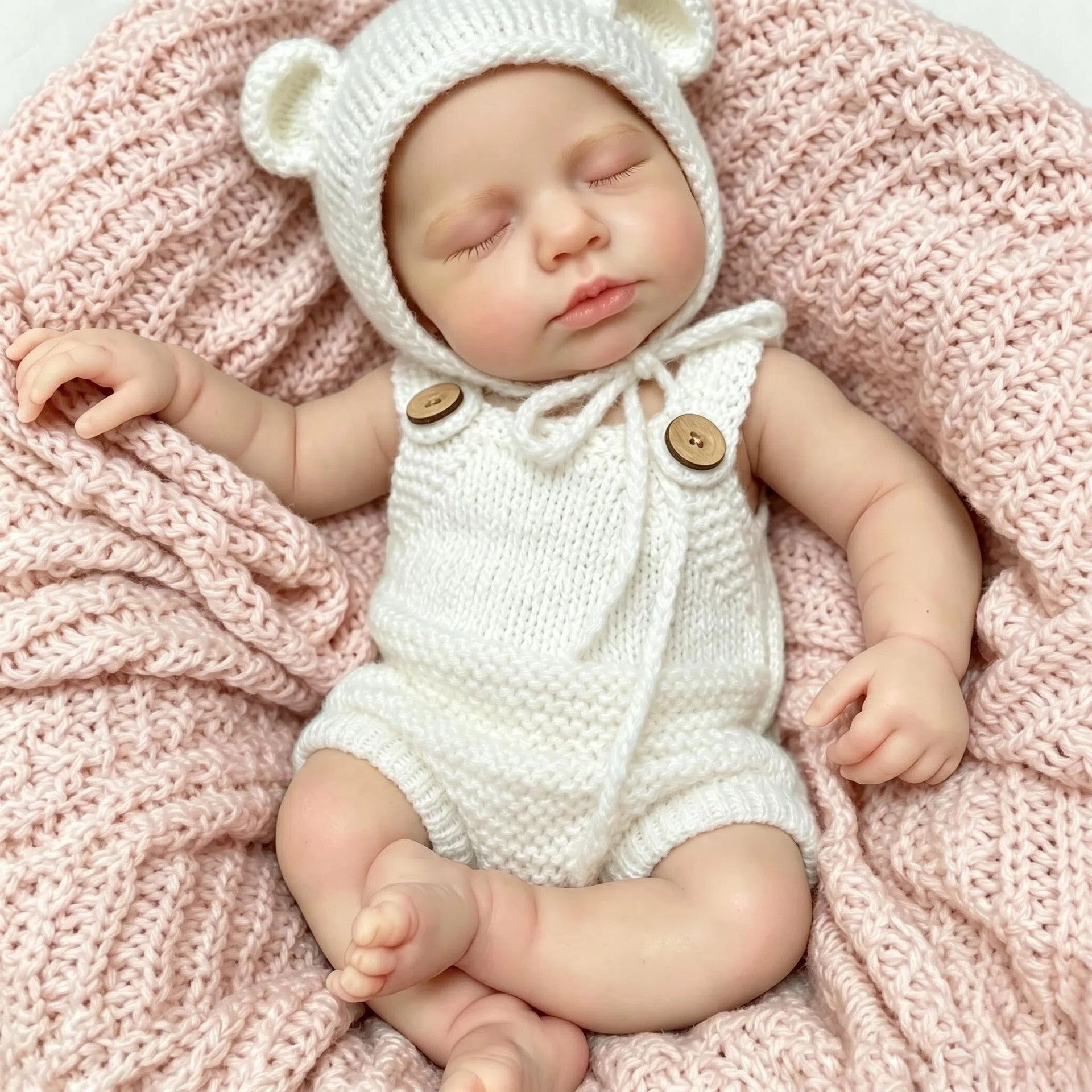 Bambola Reborn in Silicone Pieno Alicia – 30 cm