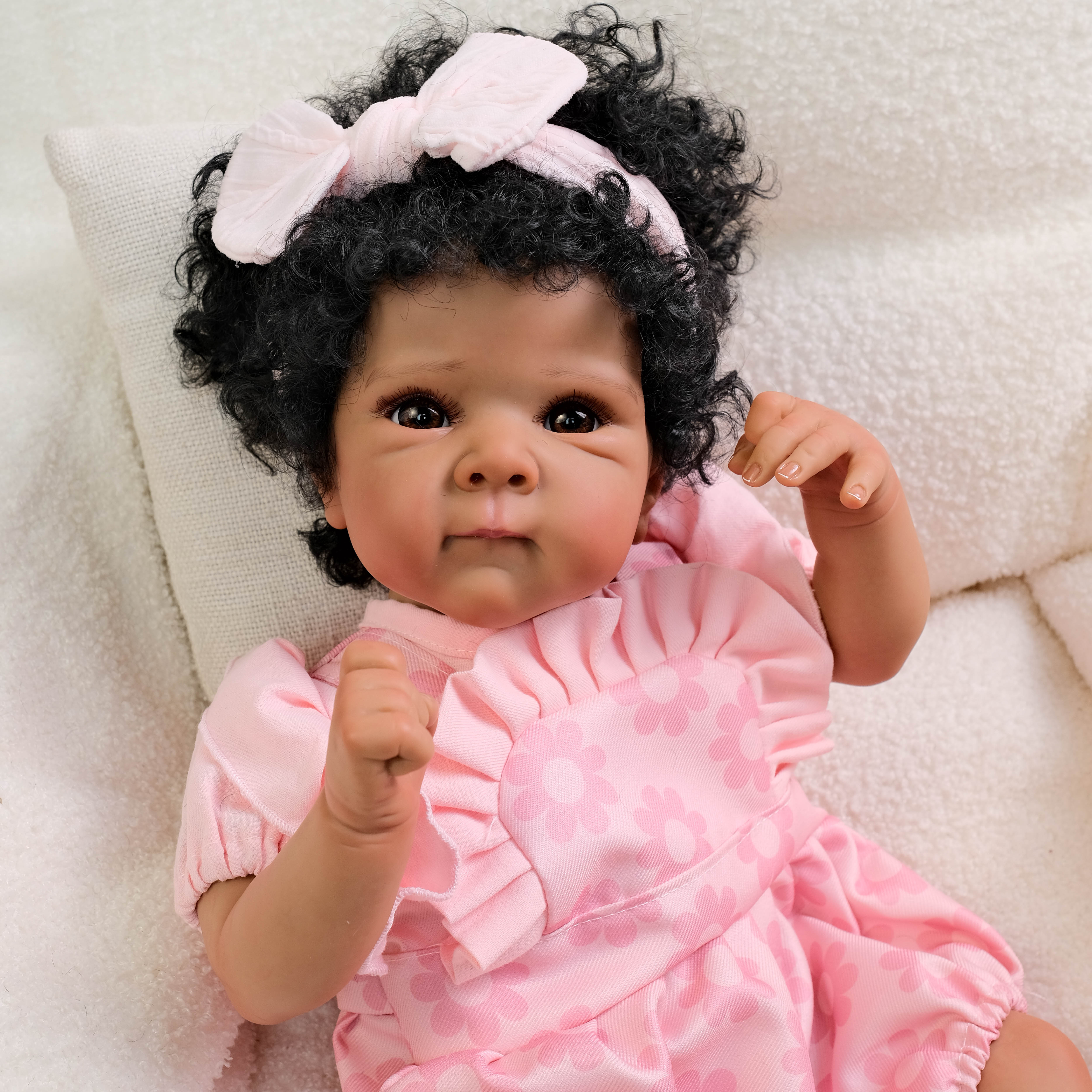 Lalka Reborn Winylowa Casimiro – 45 cm detail image 2