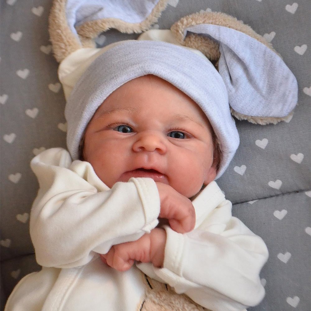 Bébé Reborn en Silicone Cinthia – 43 cm, avec Son detail image 1