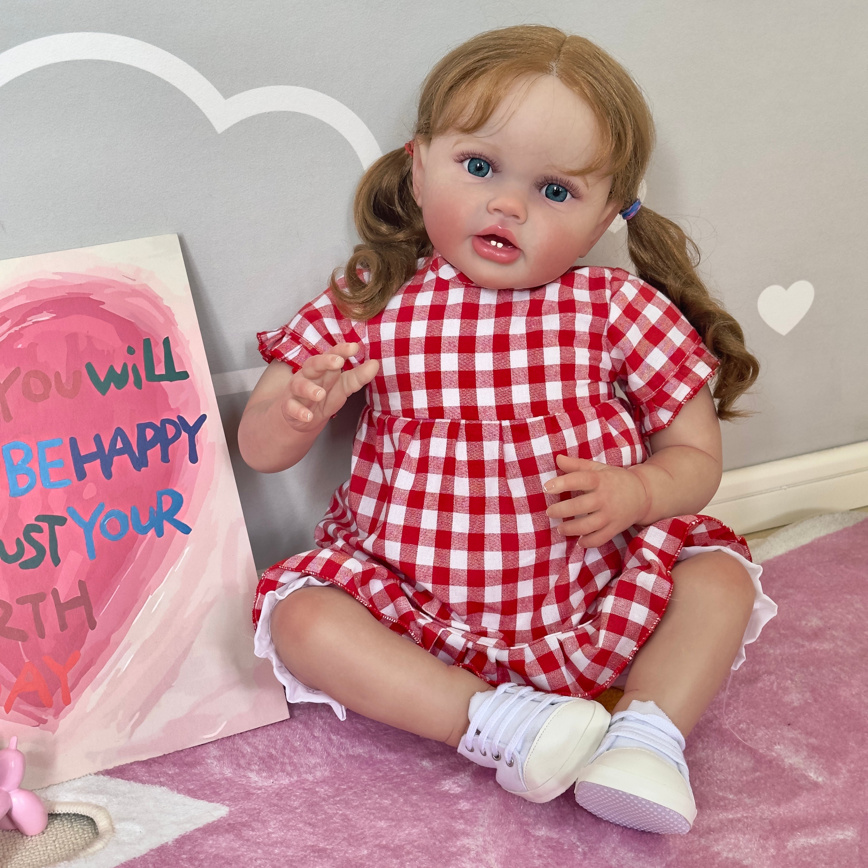 Lalka Reborn Winylowa Ramiro – 60 cm, z Dźwiękiem
