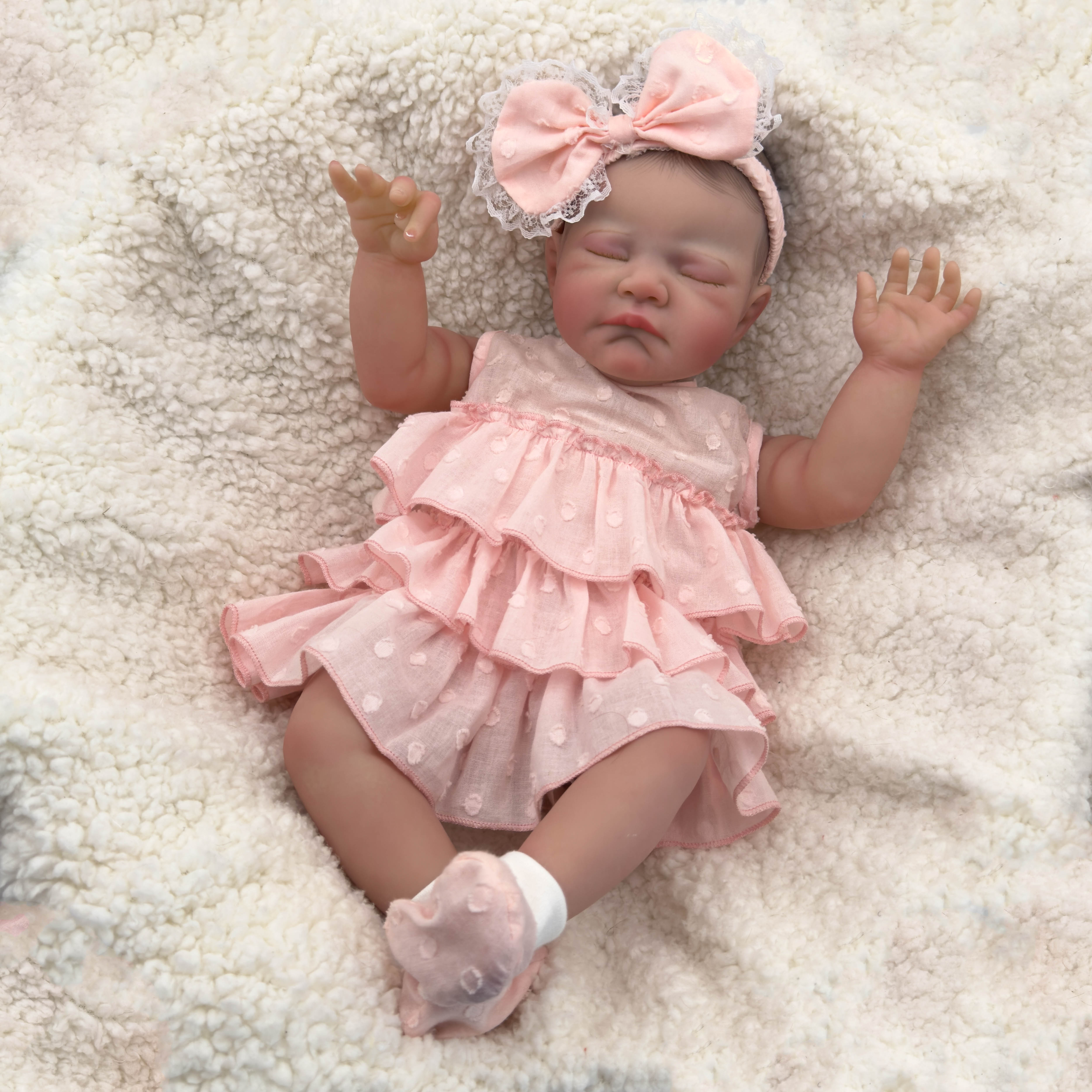 Bambola Reborn Luz – 48 cm, con Suono