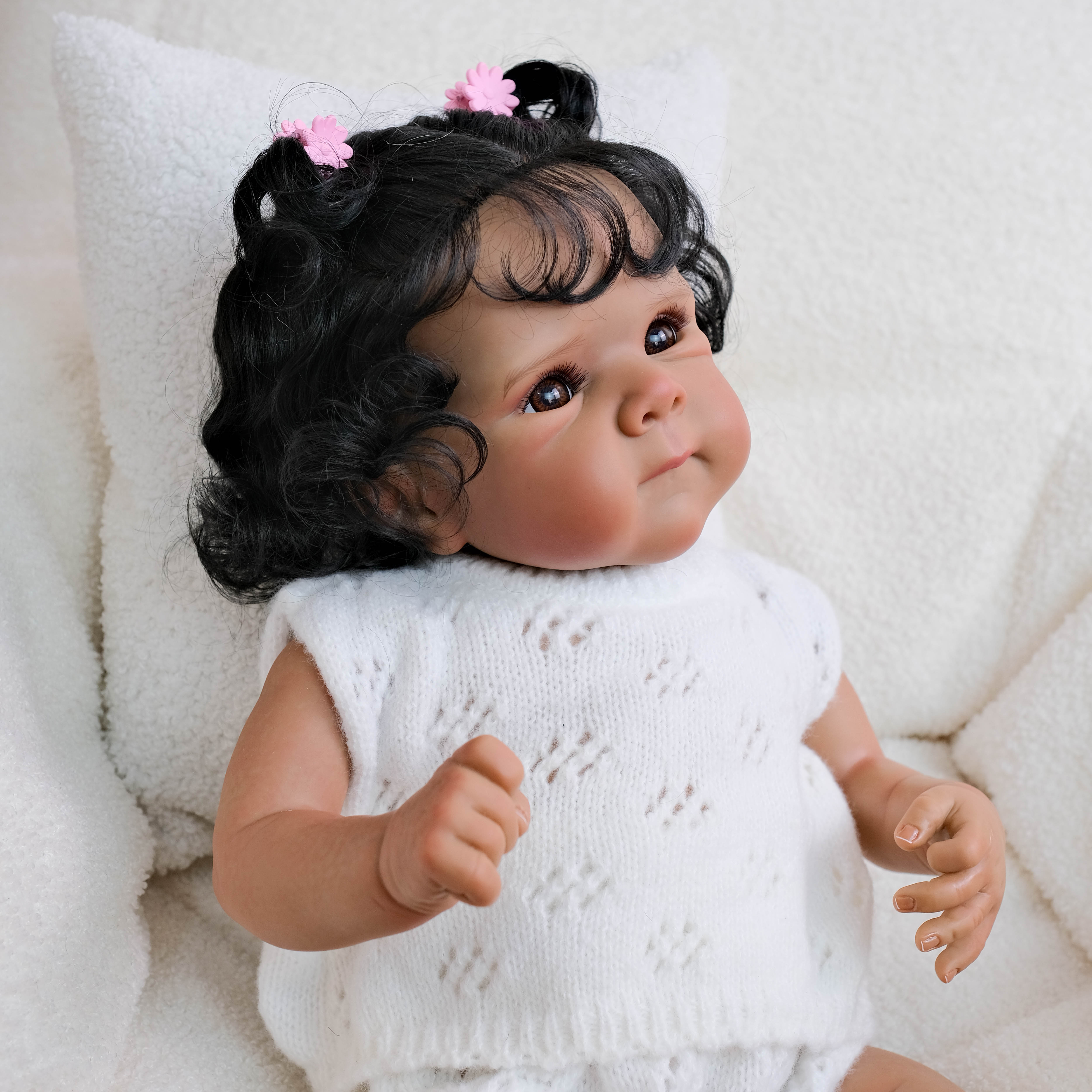 Bebé Reborn de Vinilo Cristóbal – 45 cm, con Sonido detail image 3