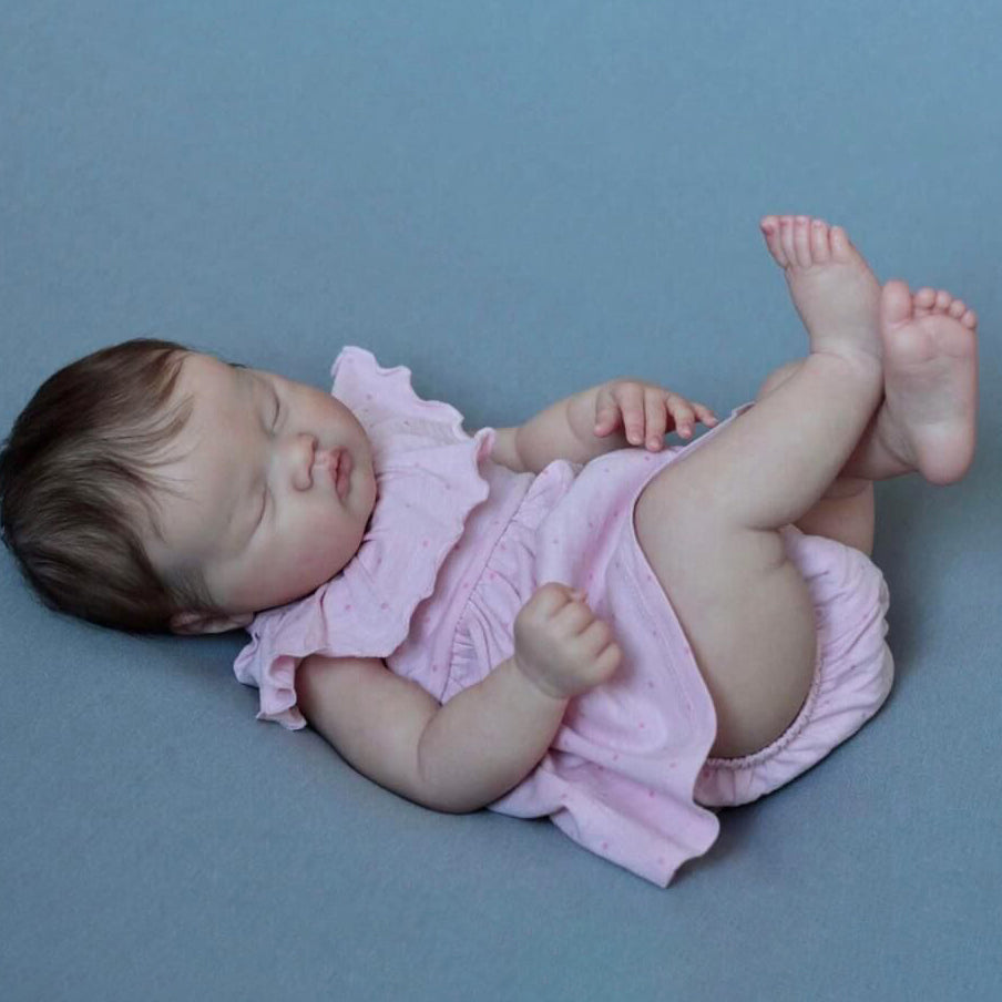 Bébé Reborn en Vinyle Divina – 48 cm