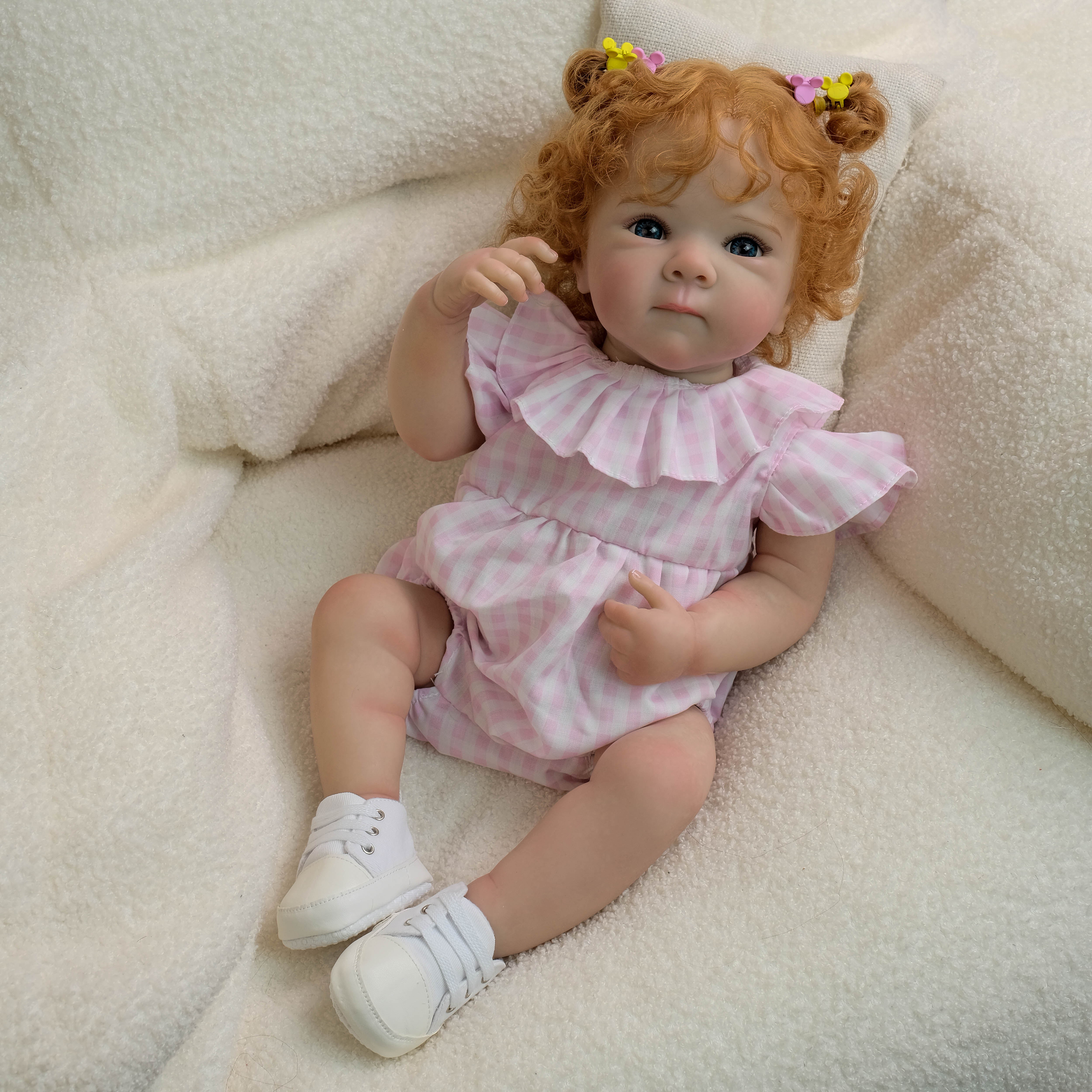 Lalka Reborn Winylowa Francisca – 45 cm detail image 6