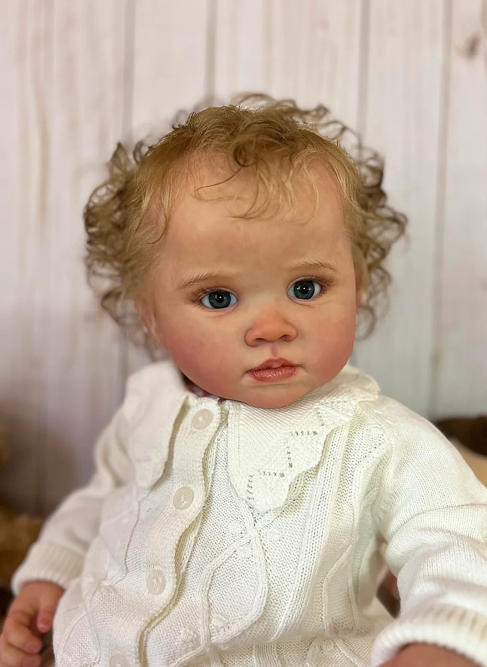 Bambola Reborn Miguel – 55 cm, con Suono detail image 3