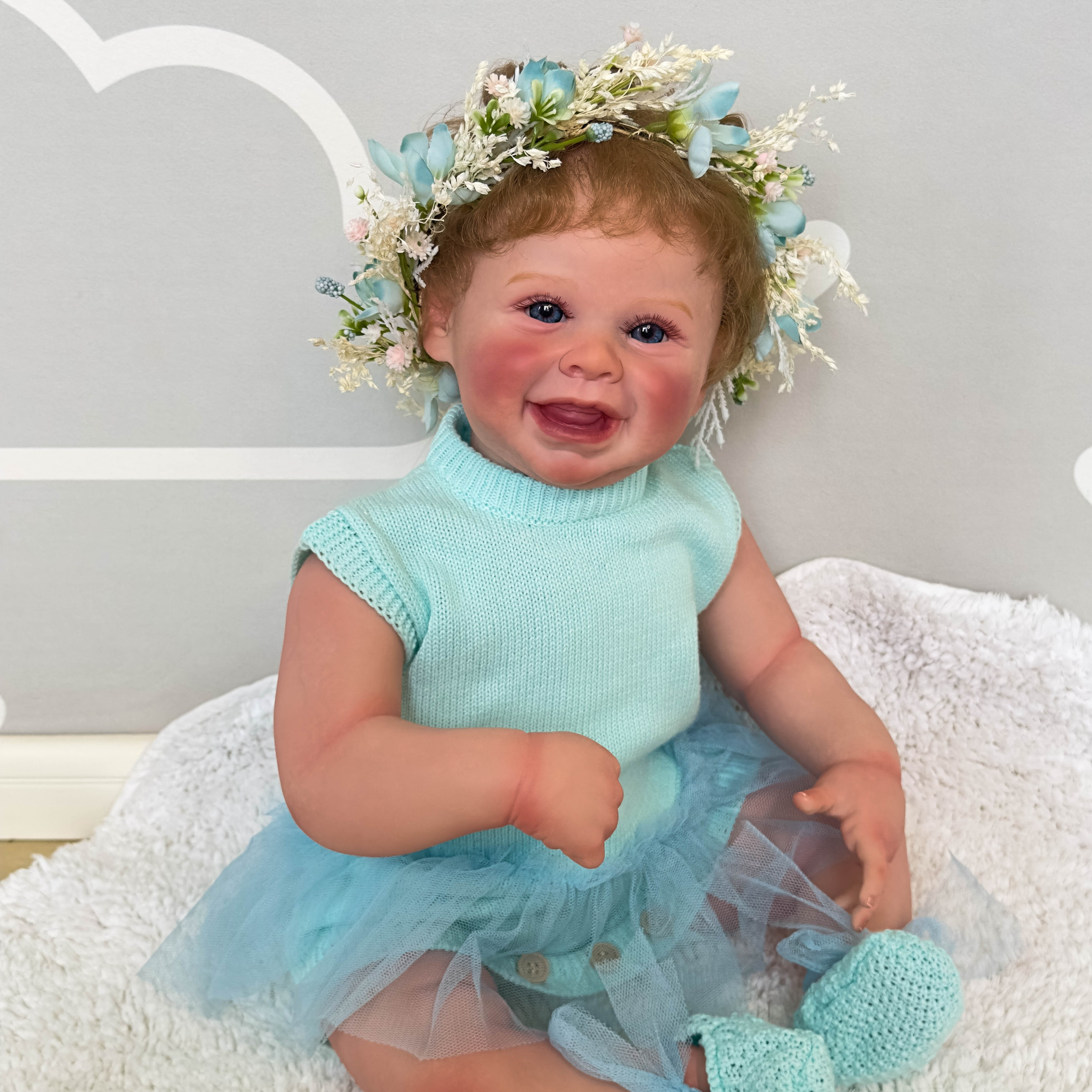 Bebé Reborn de Vinilo Zaida – 50 cm