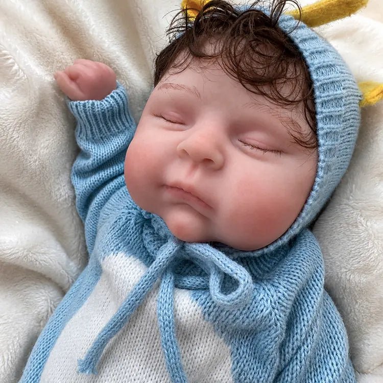 Bebé Reborn de Silicona Completa Emma – 45 o 50 cm, Pelo Implantado detail image 1