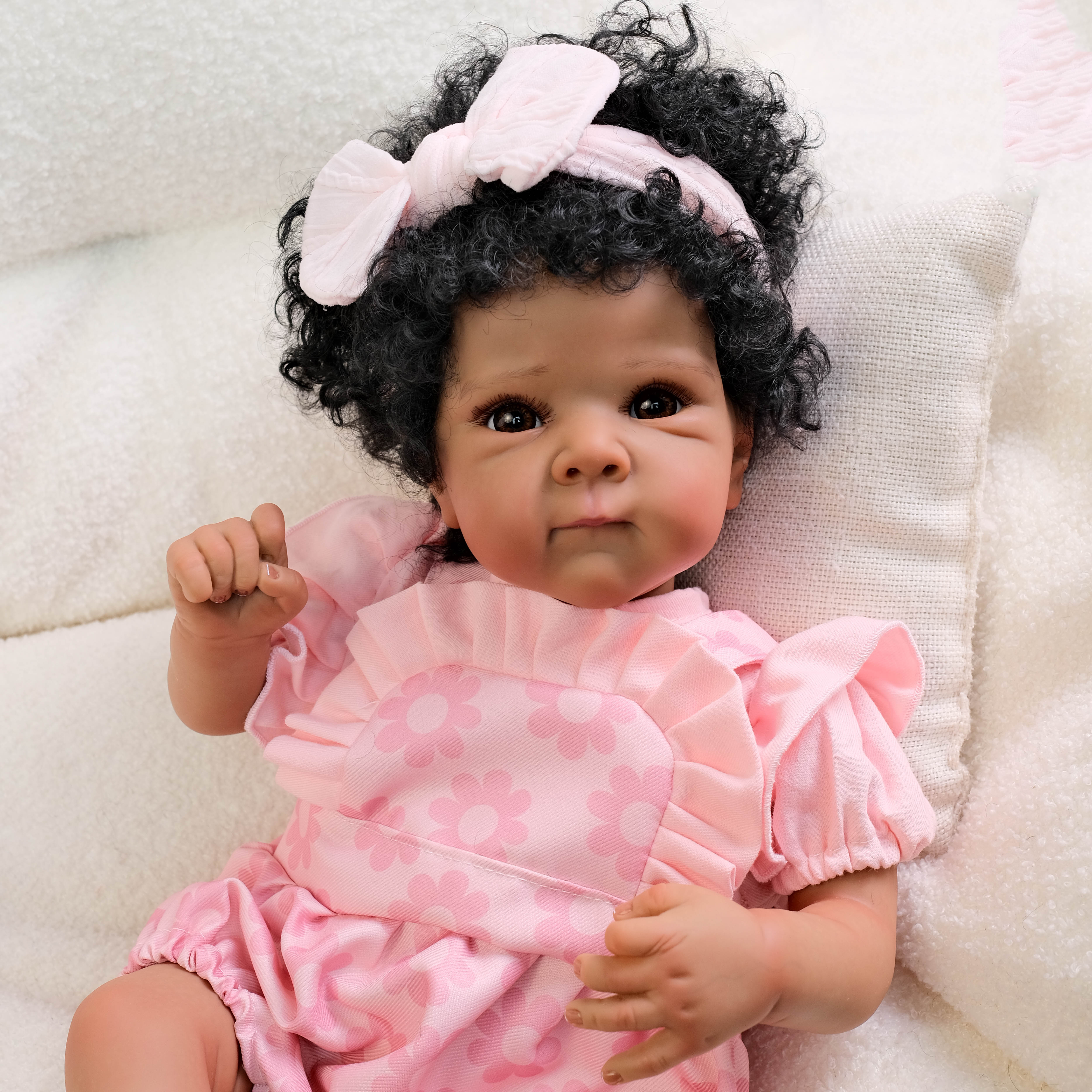 Lalka Reborn Winylowa Casimiro – 45 cm detail image 3