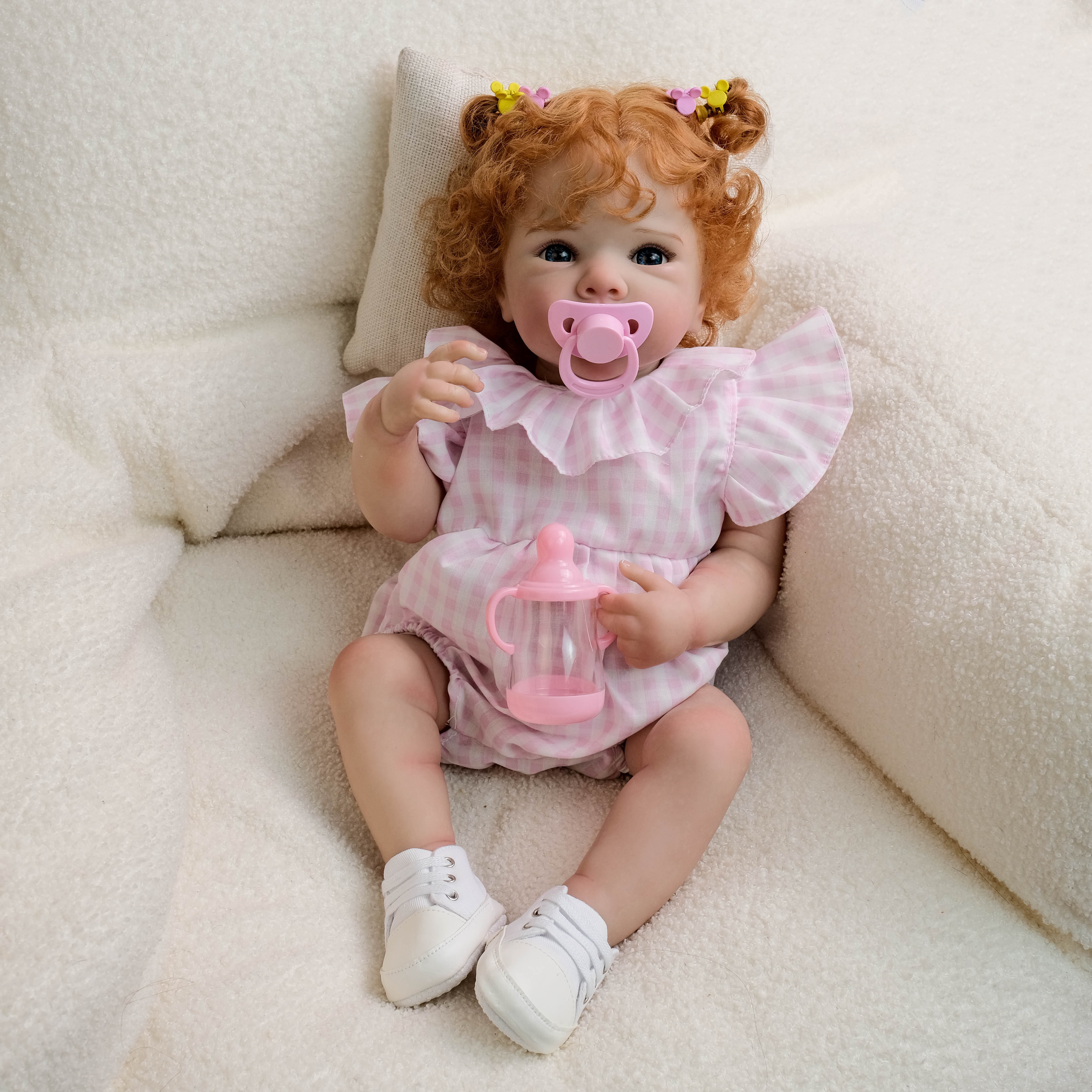 Lalka Reborn Winylowa Francisca – 45 cm detail image 1