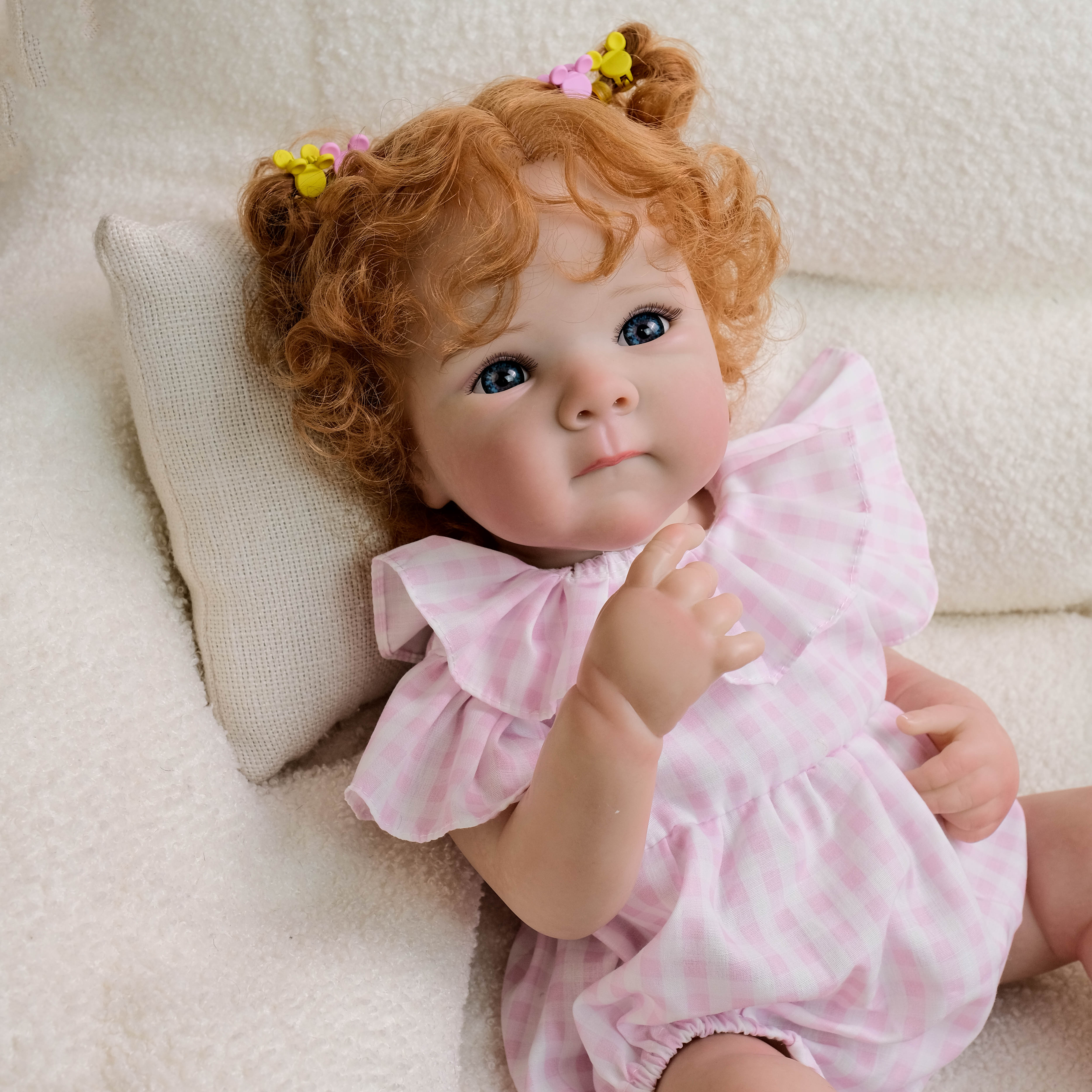Lalka Reborn Winylowa Francisca – 45 cm detail image 2