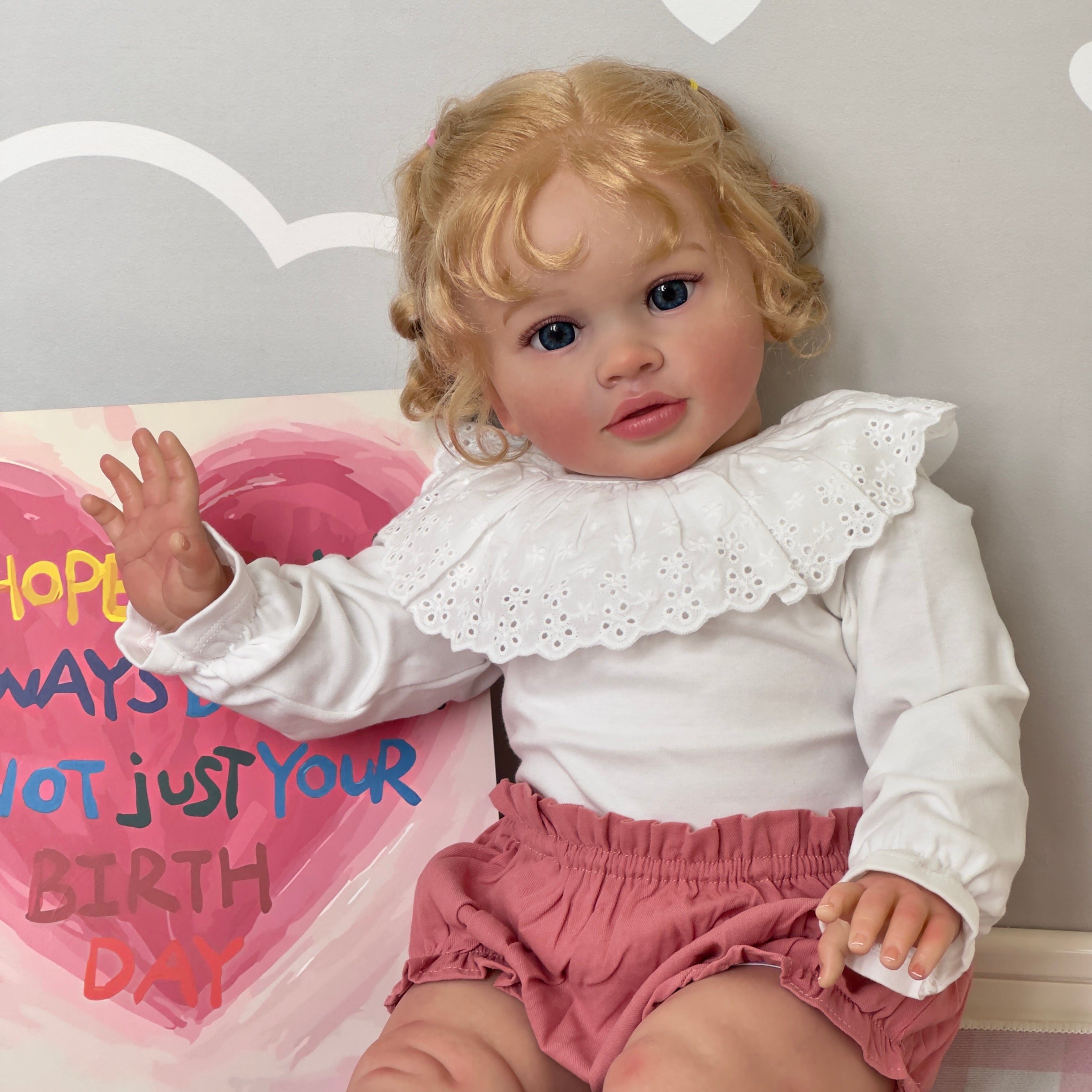 Bébé Reborn en Silicone Camelia – 65 cm, avec Son detail image 4