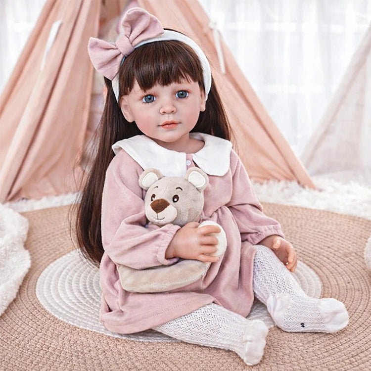 Bebé Reborn de Vinilo Paula – 55 cm, con Sonido