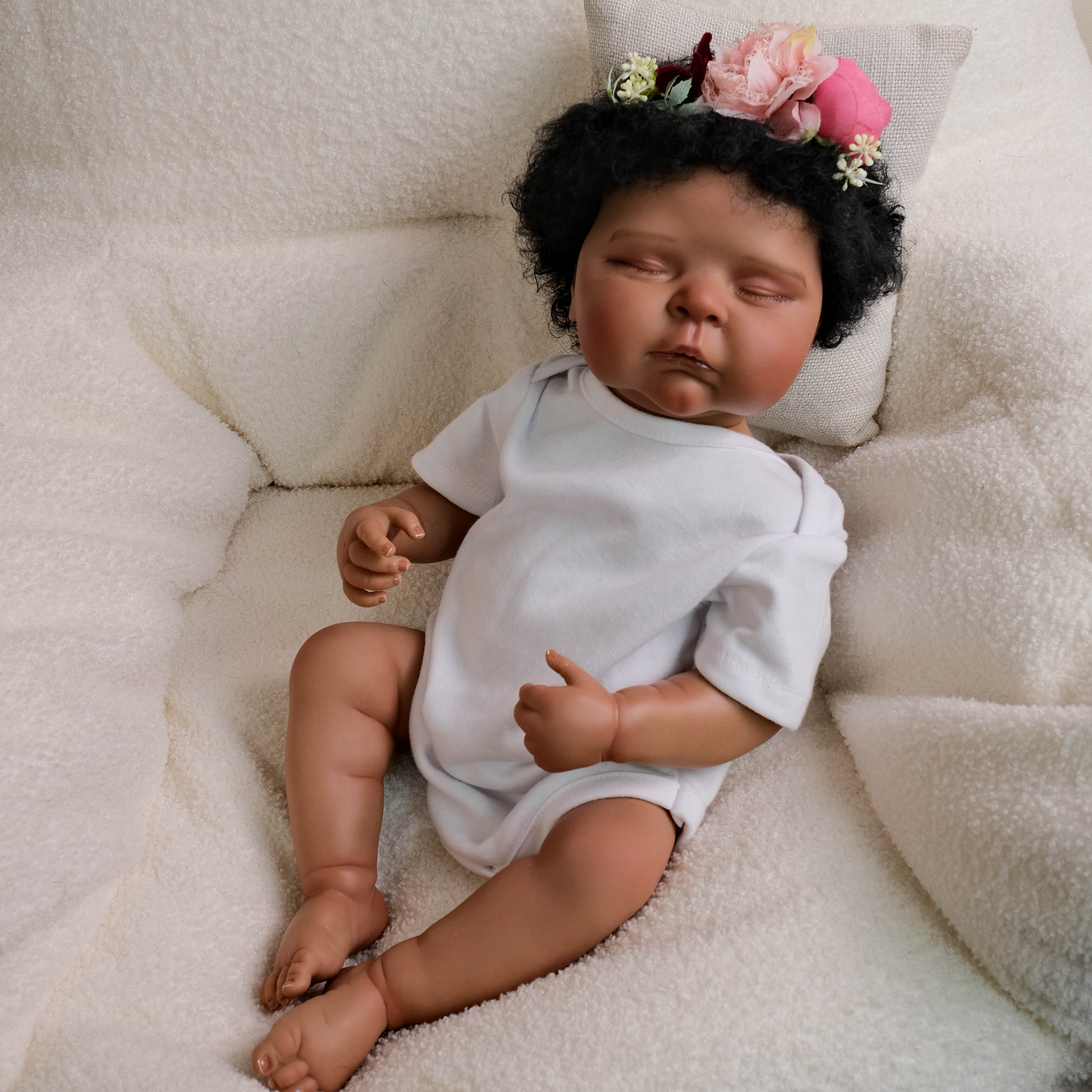 Bambola Reborn Bruno – 50 cm detail image 11