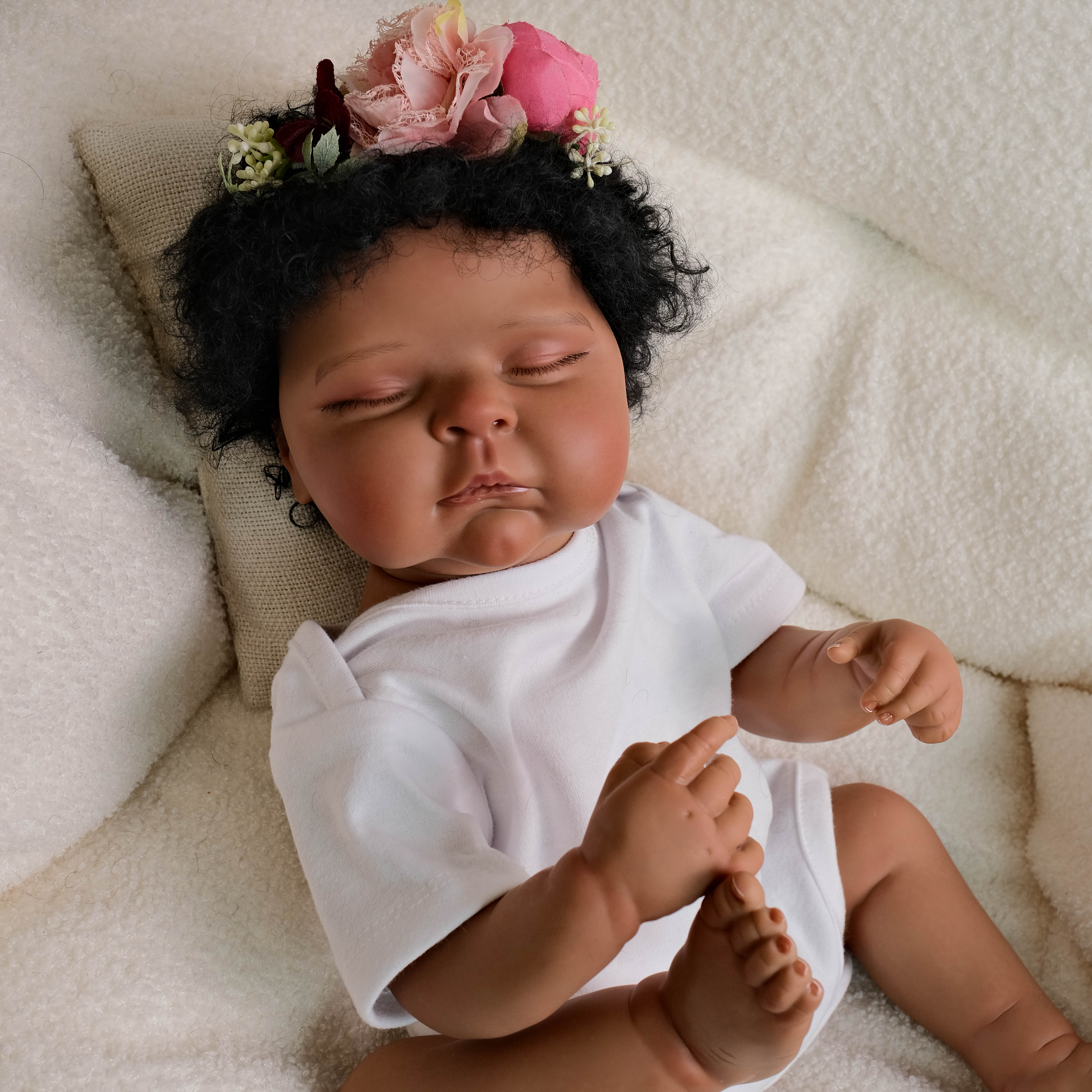 Bambola Reborn Bruno – 50 cm detail image 12
