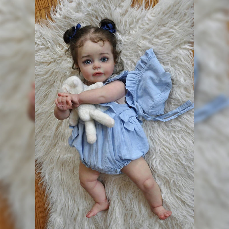 Bébé Reborn en Silicone Eugenia – 60 cm, avec Son detail image 4