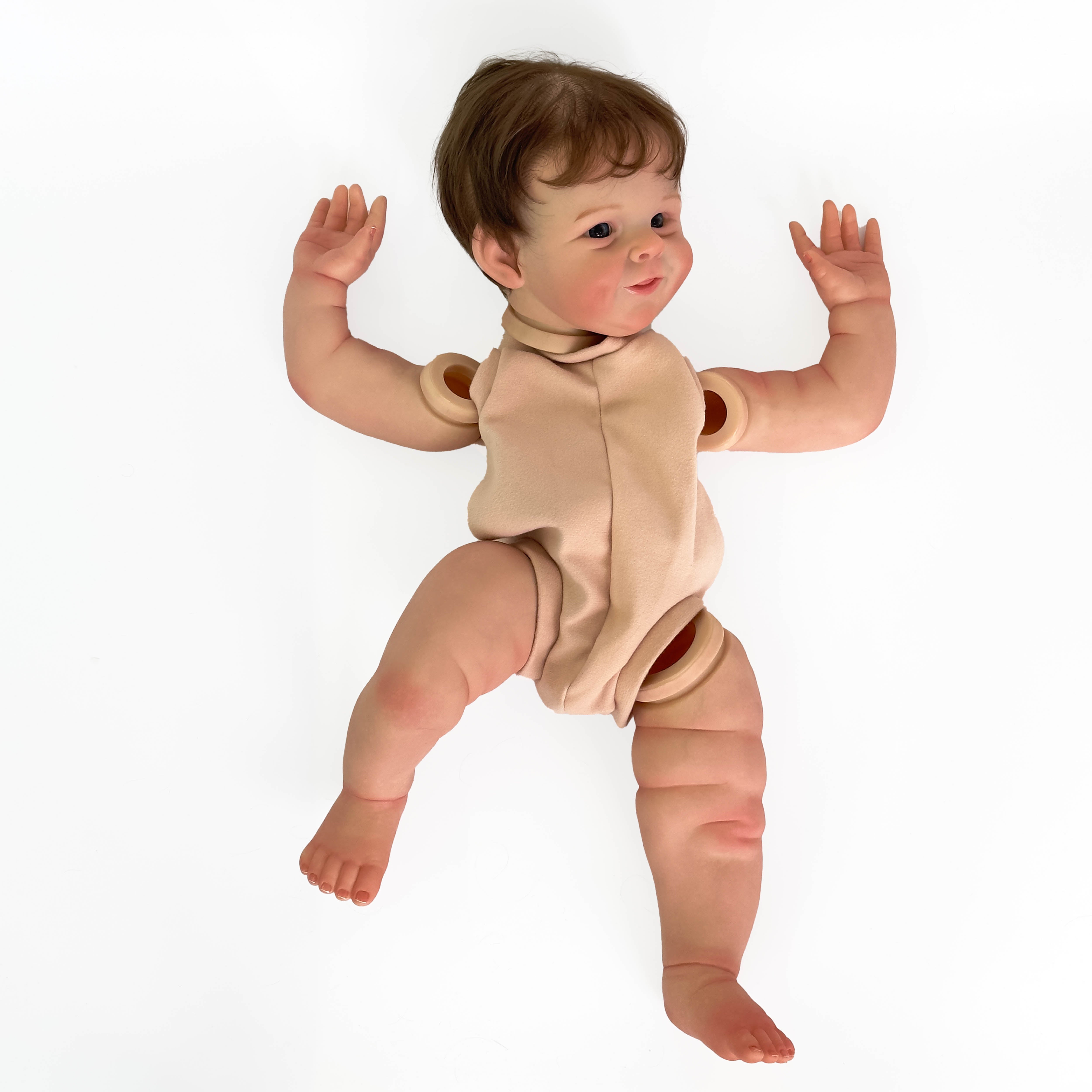 Lalka Reborn Winylowa Eugenio – 55 cm detail image 2